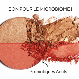 COLOR+GLOW Blush+Enlumineur aux Probiotiques N°02