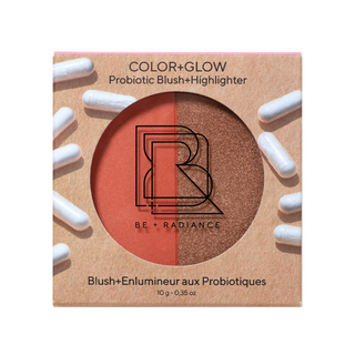 COLOR+GLOW Blush+Enlumineur aux Probiotiques N°02