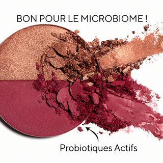 COLOR+GLOW Blush+Enlumineur aux Probiotiques N°04